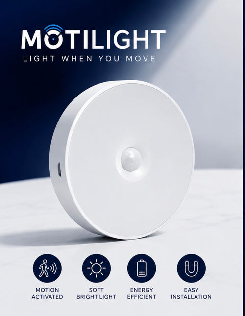 MOTILIGHT Round LED Sensor Light